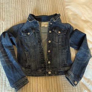 Anthropologie Pilcro and the Letterpress jean jacket